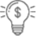 Lightbulb with Dollar Icon